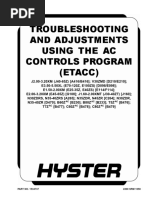 Troubleshooting and Adjustments Using The Ac Controls Program (Etacc)