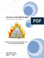 Manual de Servicios (Revisión, Recarga y Mantenimiento) 2020