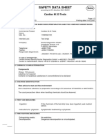 Safety Data Sheet: Cardiac M 20 Tests