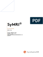MANUAL-EN-0112-03 SyMRI User Manual