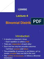 Binomial Distribution Lecture