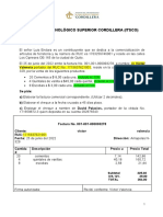 Factura y Cheque Incluido Iva