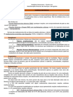 Dermatologia - 4A MIII A15 - Farmacodermias