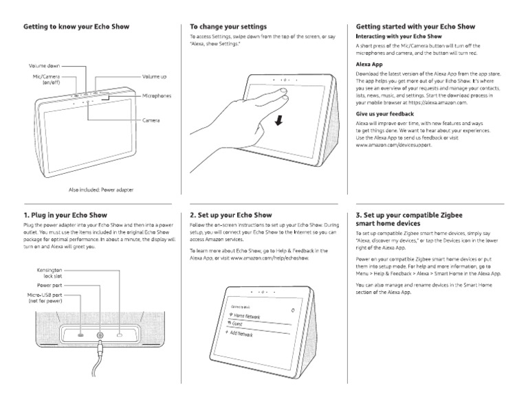 AmazonEchoShowManual PDF