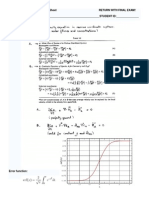 Formula Sheet ChE 312