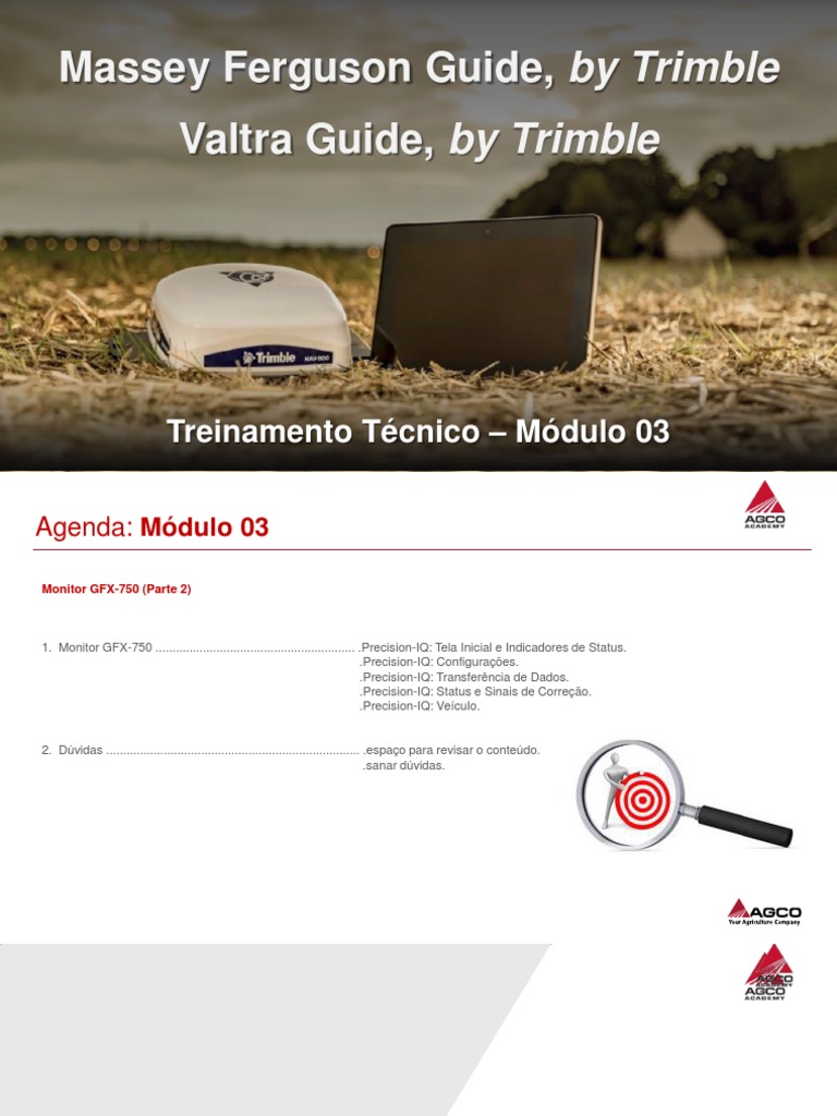03 Módulo - Guide, by Trimble | PDF | Pen-drive | Curva