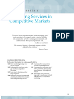 Positioning Services in Competitive Markets