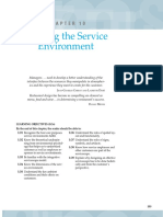 Crafting The Service Environment: Learning Objectives (Los) by The End of This Chapter, The Reader Should Be Able To