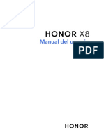 Manual de Usuario SmartPhone HONOR X8