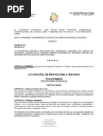 LEY ESTATAL DE PROTECCIÓN A TESTIGOS, DE CHIHUAHUA