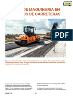 Gestion de Maquinaria en Proyectos de Carreteras