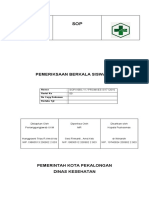 Sop Pemeriksaan Berkala Siswa SD