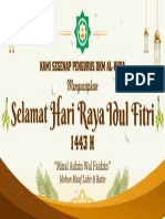 Ucapan Selamat Idul Fitri Agil 2