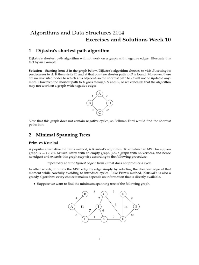 An Analysis of Algorithms and Data Structures Exercises Focused on ...