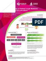 Antitussive Activity of Herbal Cough Medicine On Guinea Pigs (Cavia Porvellus)