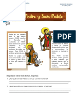 San Pedro y San Pablo - 3ro y 4to Grado Primaria