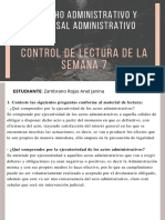 Control de Lectura de La Semana 7