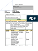 01 - Sesion de Aprendizaje - HM