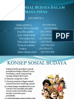 Aspek Sosial Budaya Dalam Masa Nifas