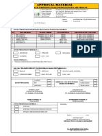 Dokumen Approval - Penggunaan Material