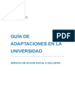 Guía Adaptaciones Universidad