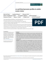 Access to dental care and blood pressure profiles in adults with high socioeconomic status