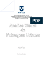 Análise Visual da Paisagem Urbana