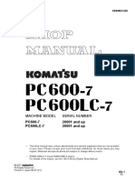 PC600 (LC) - 7 SEBM031206 Structure, Function & Maintenance Standard