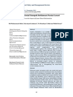 Analisis Masalah Sosial Dampak Reklamasi Pantai Losari: Development Policy and Management Review (DPMR)