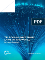 TELECOMMUNICATIONS LAWS OF THE WORLD Bahrain Vs Singapore