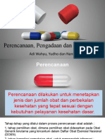 Perencanaan, Pengadaan, Penerimaan