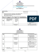 Department of Education: Weekly Learning Plan