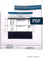 Repisas de Madera y Metal Inf - Tecnica