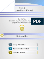 REKONSILIASI FISKAL