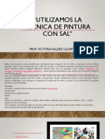 Utilizamos La Técnica de Pintura Con Sal