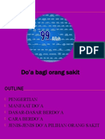 Do'a Bagi Orang Sakit