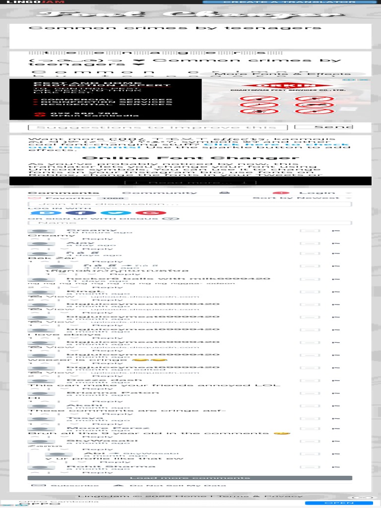 Font Changer Online (???? ??? ????? ?????) LingoJam PDF