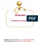 Achalasia: Therapeutic Approaches