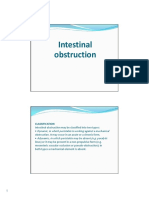 Intestinal Obstruction