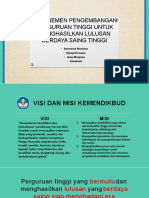 Manajemen Pengembangan Perguruan Tinggi Untuk Menghasilkan Lulusan Berdaya Saing Tinggi