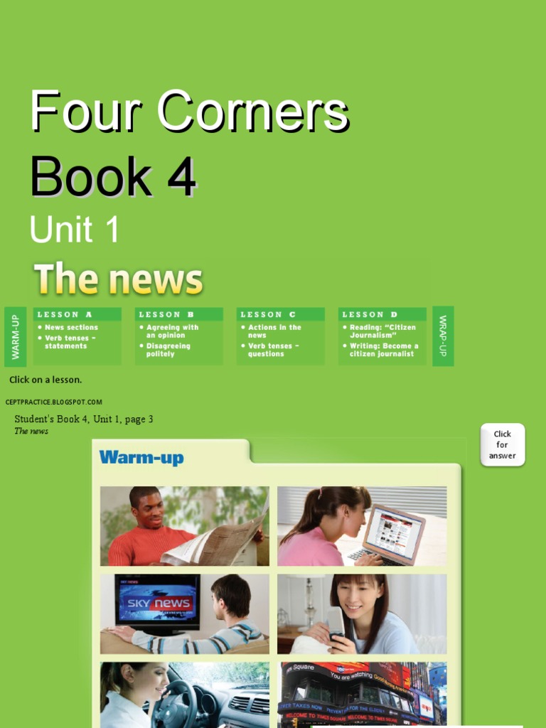 Four Corners Level 4 Unit 1 Pdf