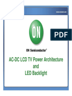 AC-DC LCD TV Power Architecture and LED Backlight