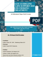 Update Guideline Basic Life Support 2020 and Choking Treatment