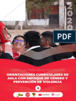 CARTILLA ORIENTACIONES CURRICULARES DE AULA GENERO-VIOLENCIA