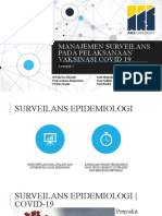 Kelompok 3 Manajemen Surveilans Pada Pelaksanaan Vaksinasi Covid 19 Di Puskesmas X Ver.03 19112021