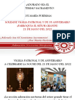 Invitación A Vigilia Patronal