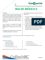 Guía de Estudio Tercer Parcial Historia de México II