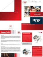 Catalogue: Advanced Card Systems LTD