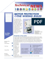 The Wiring Rules: Motor Protection