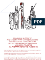 2022 CBCP Mga Mahal Na Araw at Ang Tatlong Araw Na Pagdiriwang NG Pagpapakasakit at Pagkabuhay